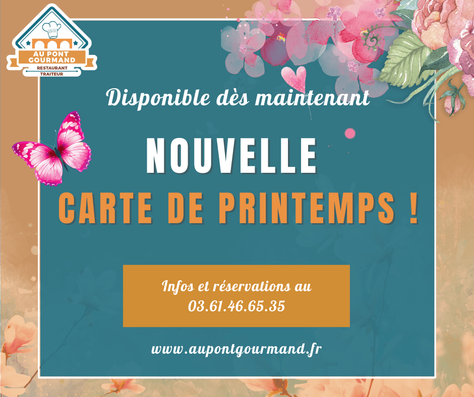 Annonce Carte de Printemps